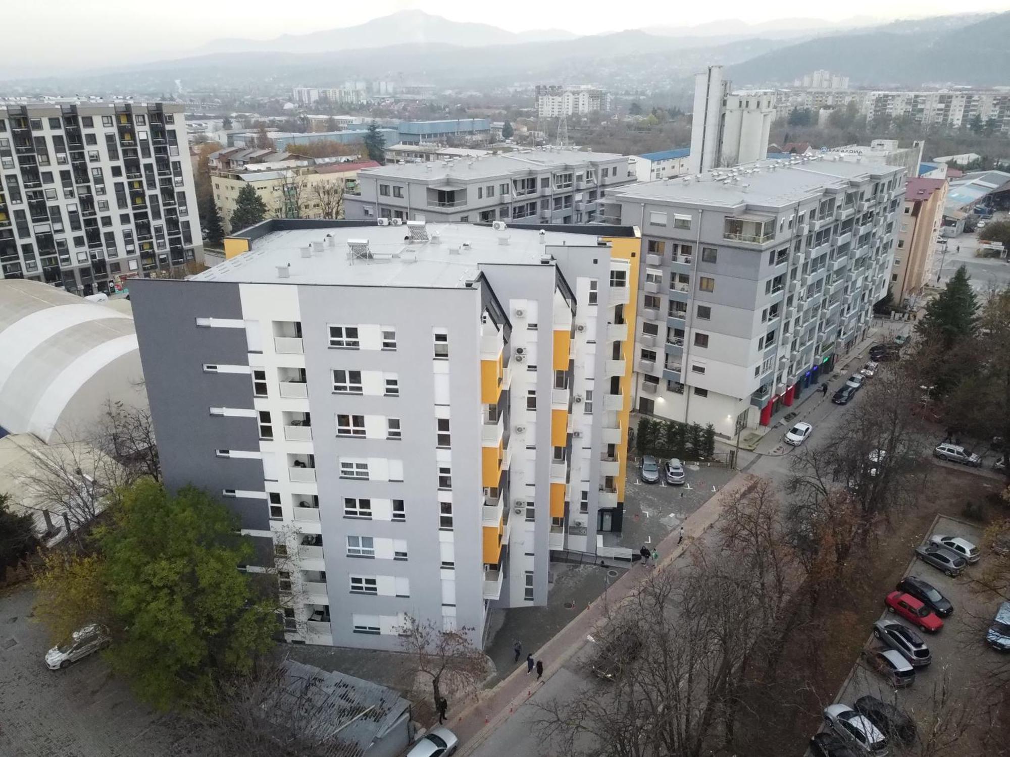 Green Apartment Escópia Exterior foto